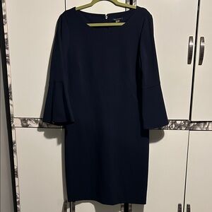 Tommy Hilfiger Dark Blue Long Sleeve Dress